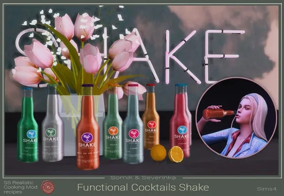 Cocktails in bottles "Shake" 