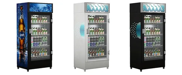 Functional Refrigerator for Beer Sale 