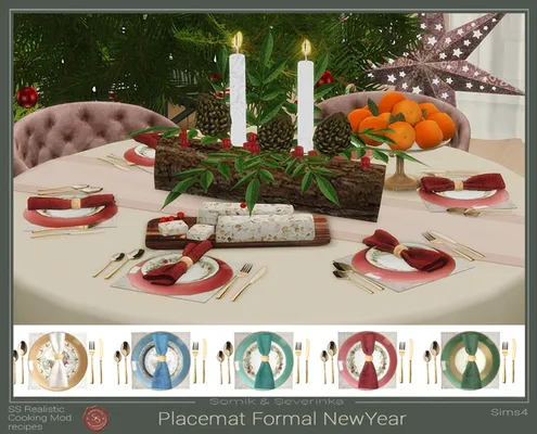 New Year's Table Setting 