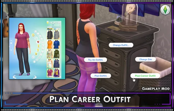 Plan Career Outfit Mod