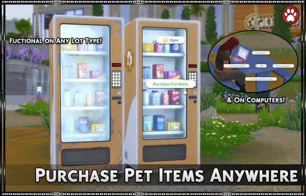 Purchase Pet Items Anywhere