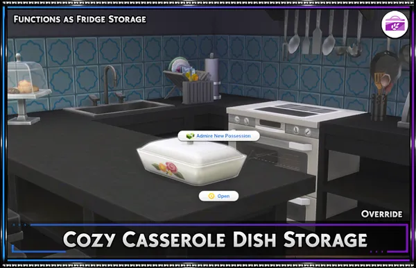 Cozy Casserole Dish Storage