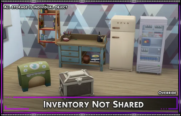 Inventory Not Shared