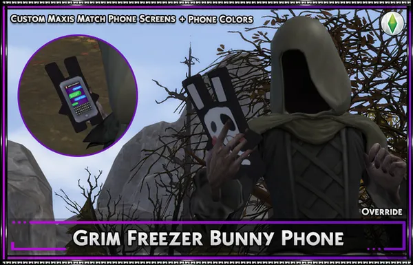 Grim Freezer Bunny Phone (Default Replacement) 