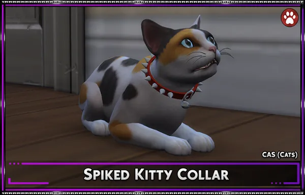 Spiked Kitty Collar