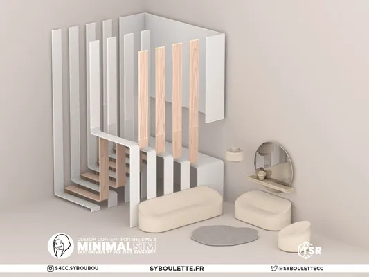[DOWNLOAD] MinimalSIM stairs & livingroom (TSR)