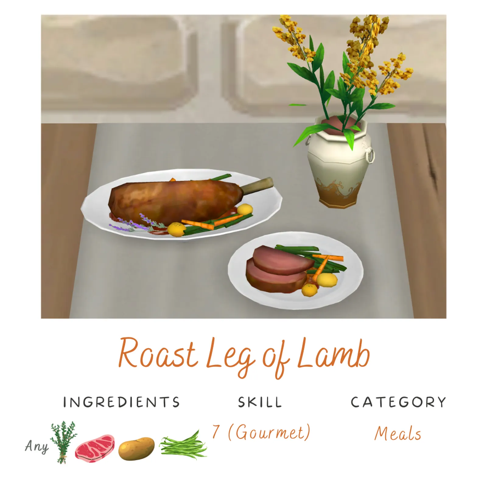 Roast Leg of Lamb - Easter/Spring Day Meal!