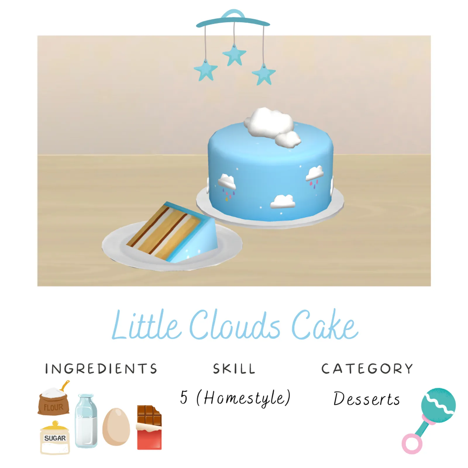 Little Clouds Cake