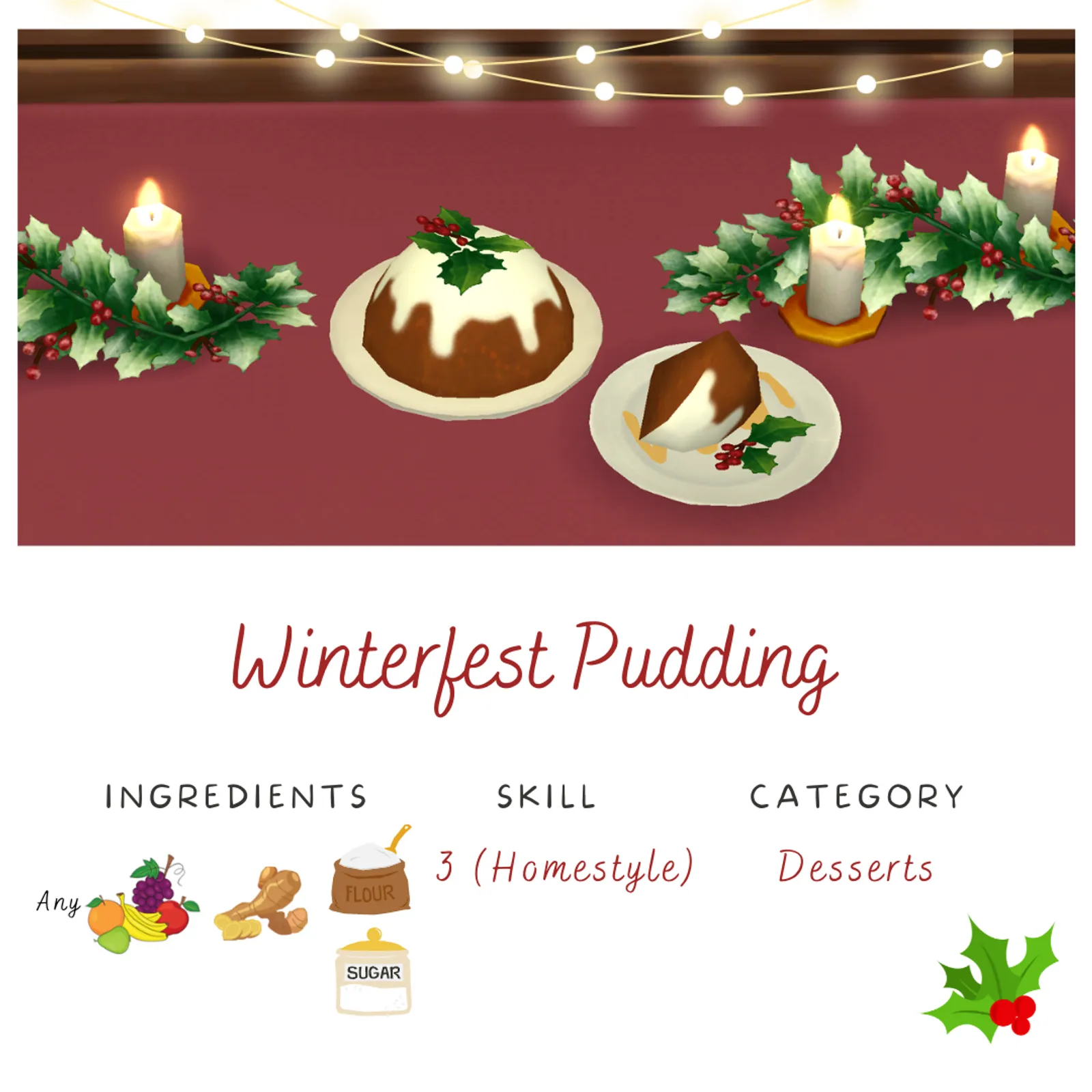 Winterfest Pudding