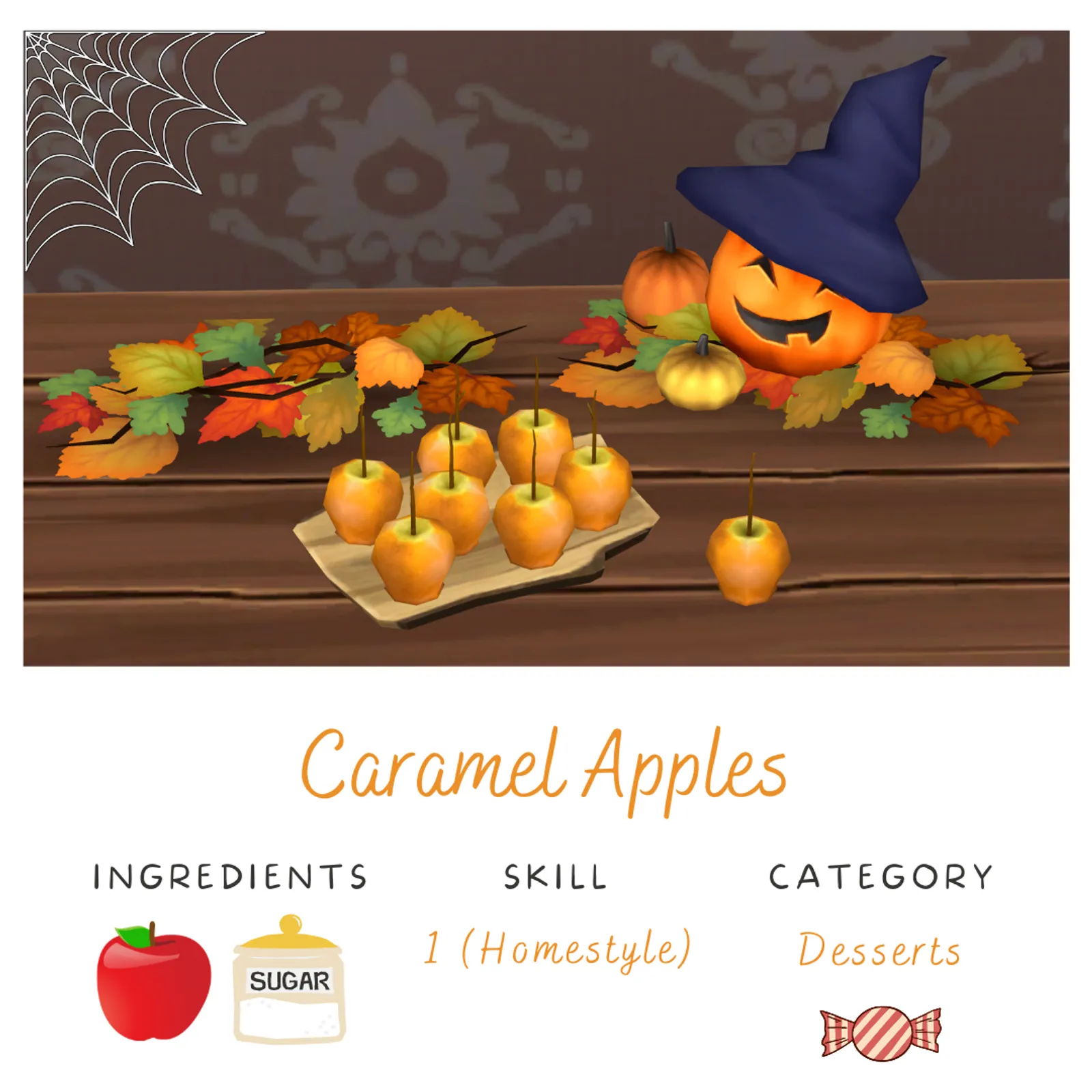 Caramel Apples - Simblreen Treat! 👻