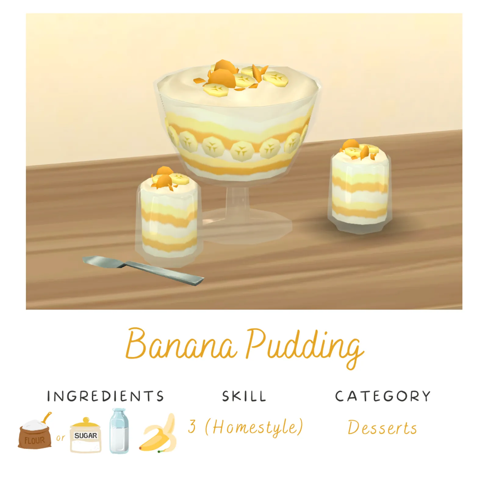 Banana Pudding  🍌