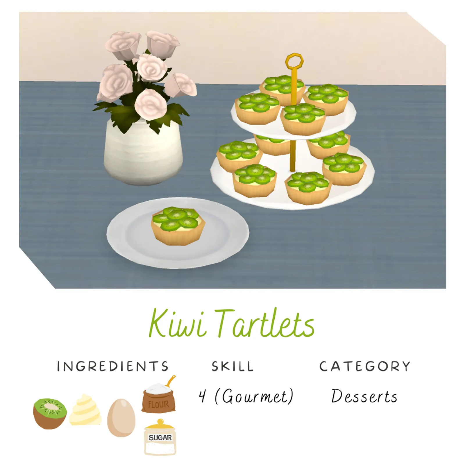 Kiwi Tartlets