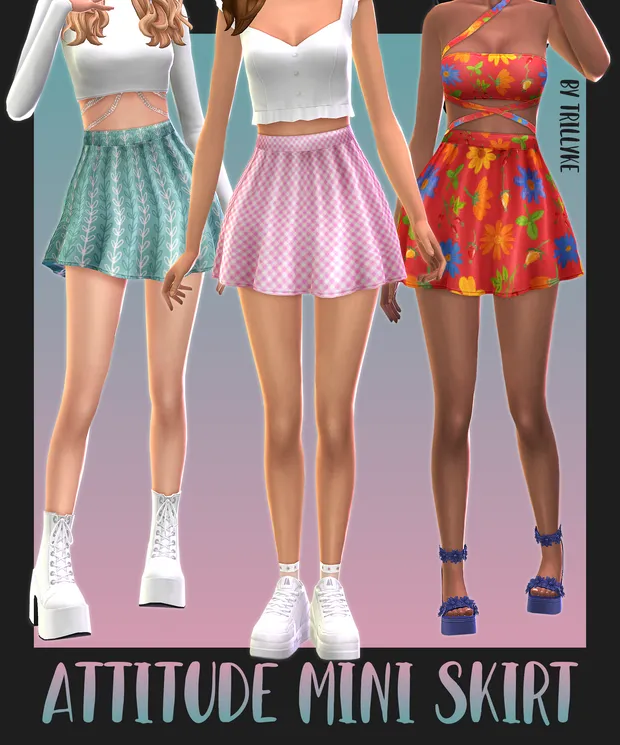 Attitude Mini Skirt 