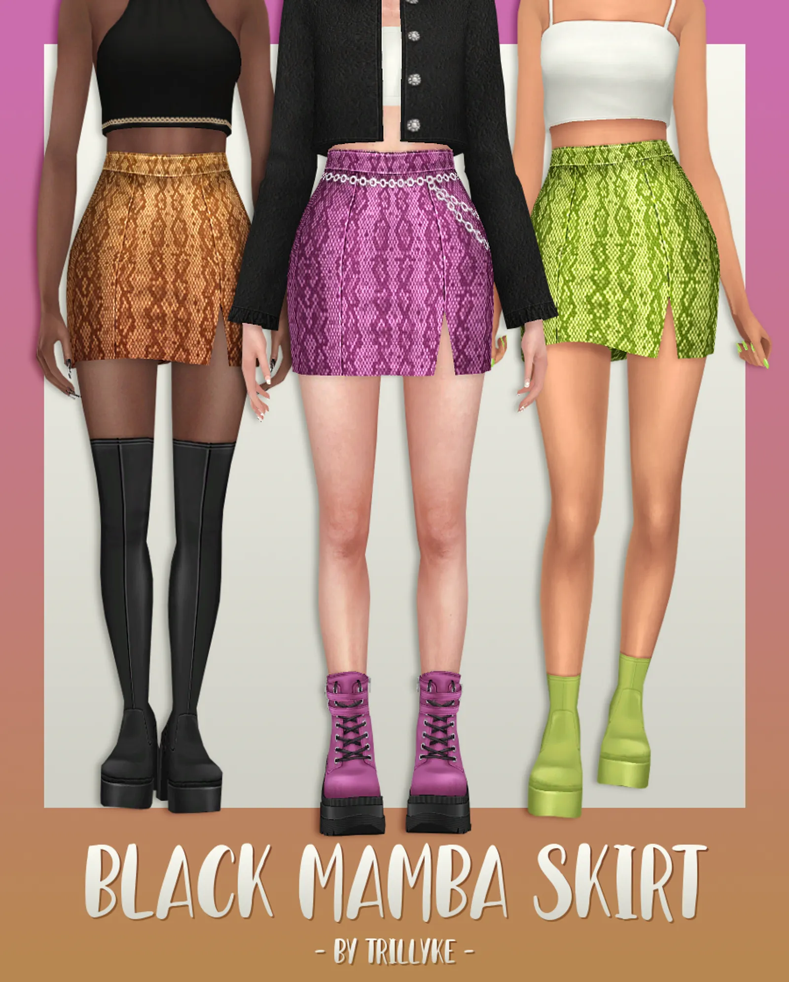 Black Mamba Skirt