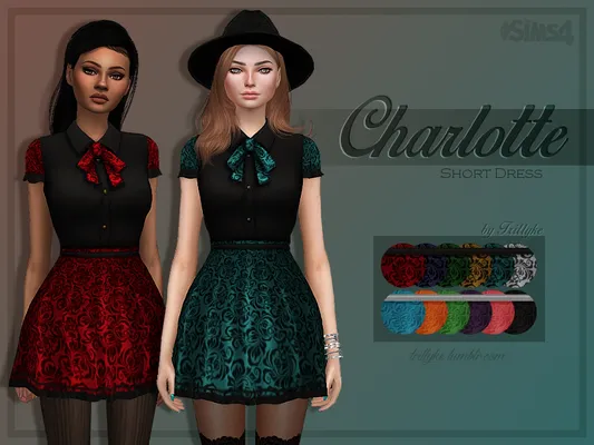 Charlotte Short Dress