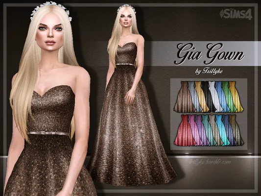 Gia Gown - 1000th Followers Gift! Woo!