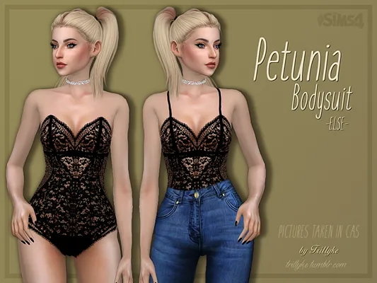 Petunia Bodysuit by ELSE (Tumblr Exclusive)