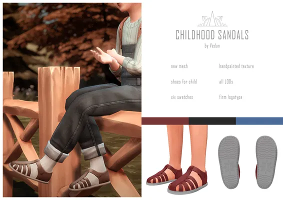 Childhood sandals