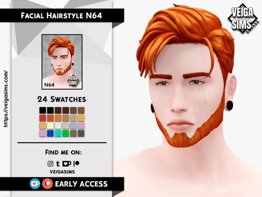 Facial Hair Style N64