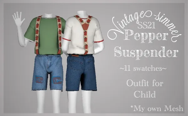 ???Pepper Suspender???   