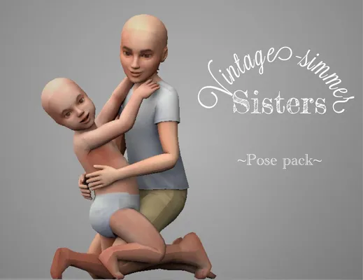 [BONUS] ~ ???Sisters Pose Pack???