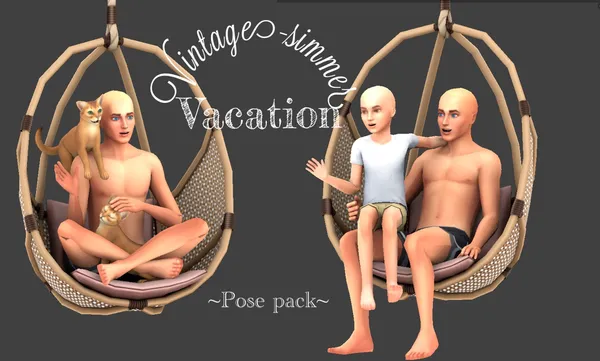 ???Vacation pose pack ???
