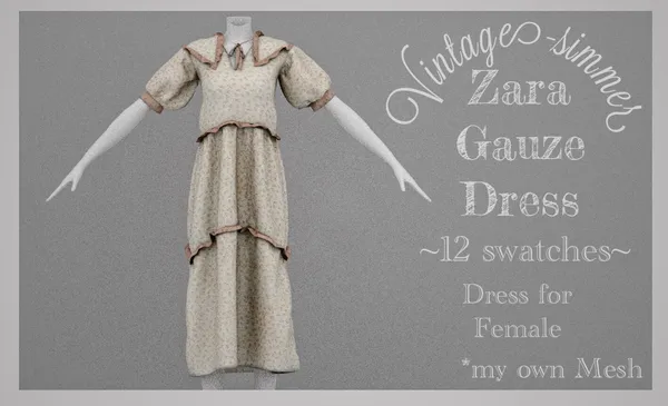 ???Zara Gauze Dress ???
