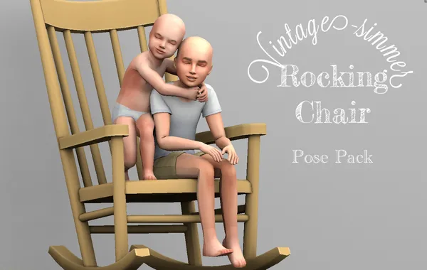 ???Rocking Chair~pose pack ???