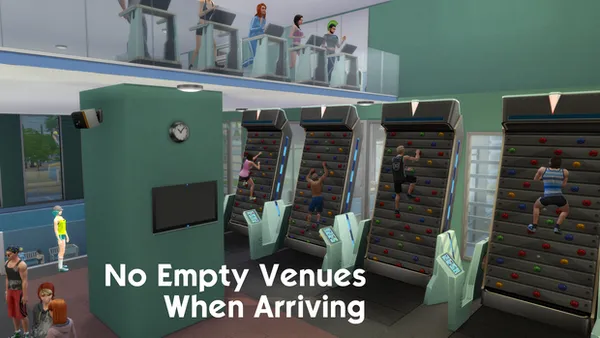 No Empty Venues When Arriving