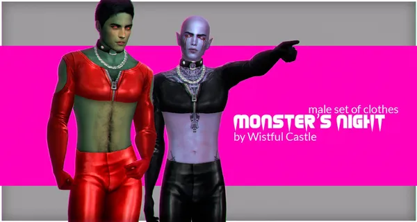 Monster's Night (clothes set)