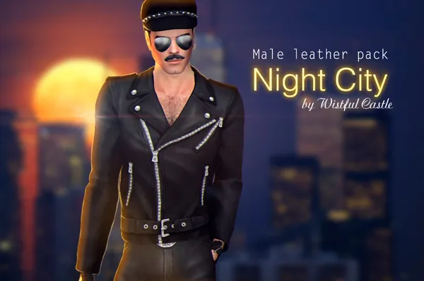 Night City (Male leather pack)