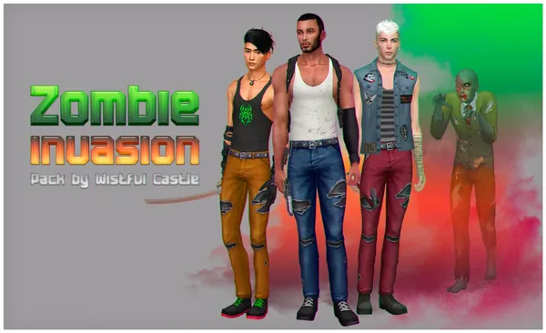 Zombie Invasion (clothes pack)