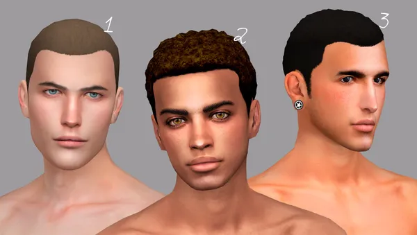 Ay, chico! (3 male hairstyles)