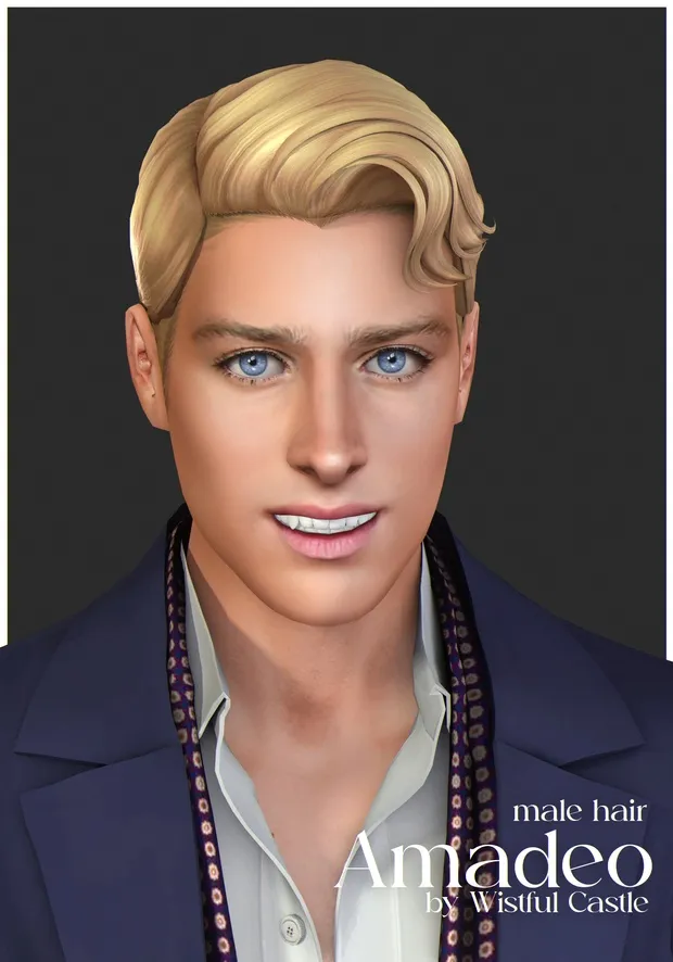 Amadeo (Male Hair) 