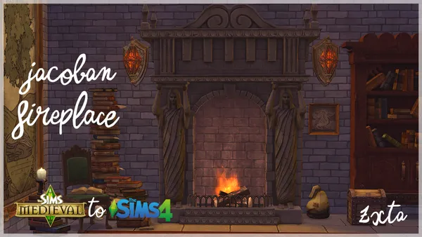 TSM to TS4: Jacoban fireplace