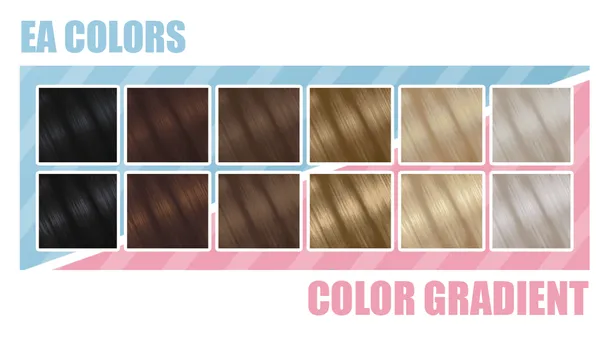 New EA Natural Swatches Gradients