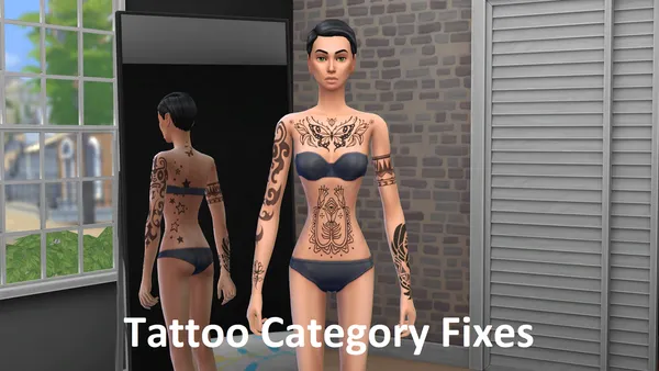 Tattoo CAS Category Fixes