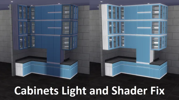 Light And Shader Fix for EA Cabinets