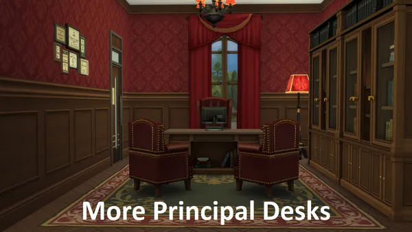 More Principal Desks for High School
