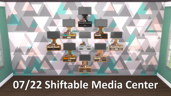 Shiftable Tiny Living Mediacenter