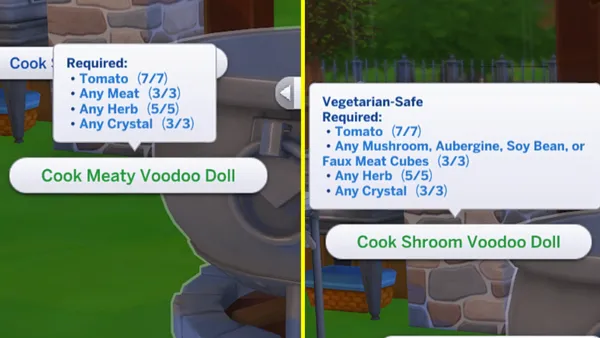 Chili Cauldron makes Voodoo Doll