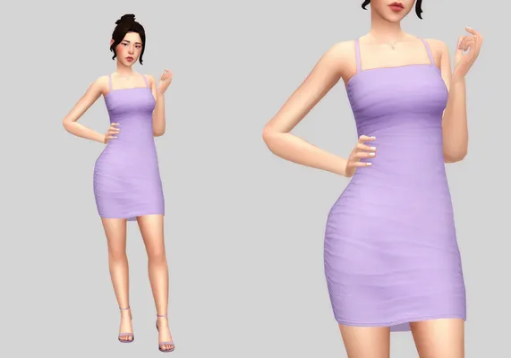 bodycon ruched dress