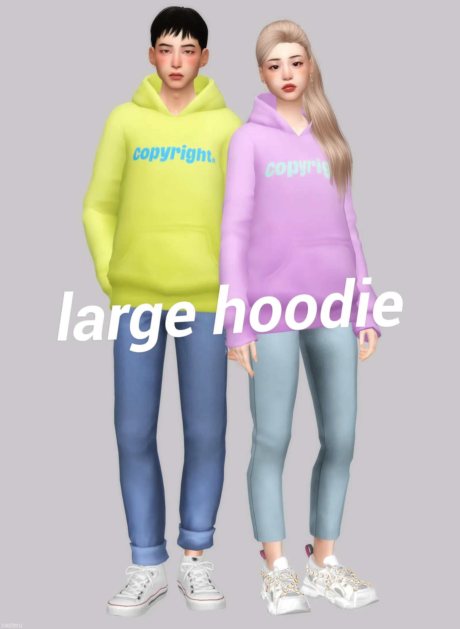 large hoodie