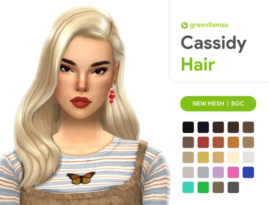 Cassidy Hair | greenllamas