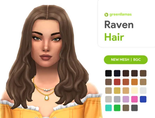 Raven Hair | greenllamas
