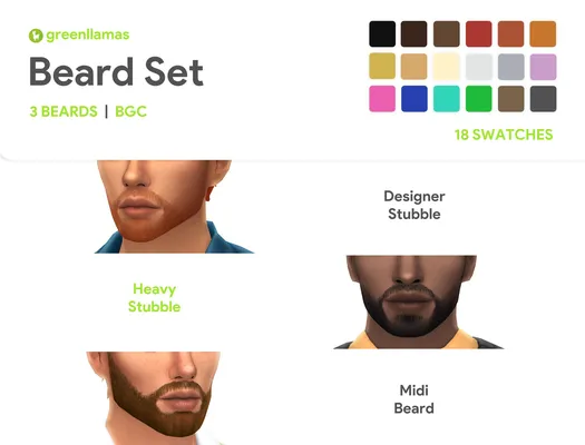 Beard Set | greenllamas