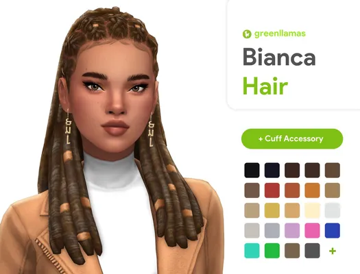 Bianca Hair - greenllamas