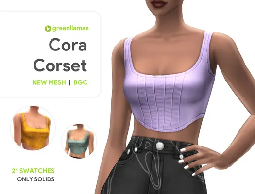 Cora Corset Top - greenllamas