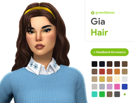Gia Hair - greenllamas