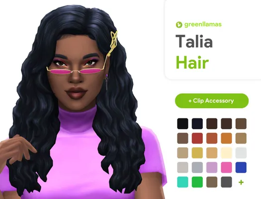 Talia Hair - greenllamas